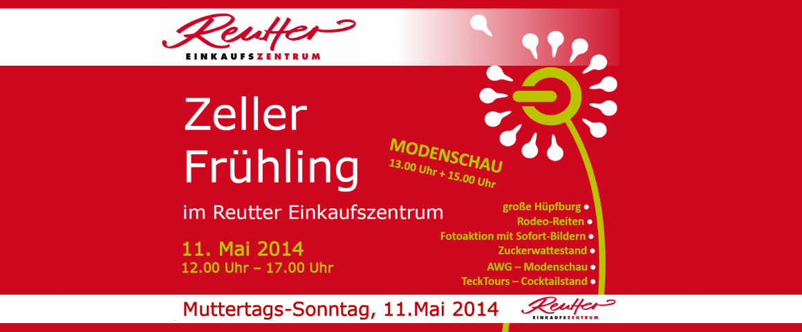 Gewerbeschau "Zeller Frühling" am 11. Mai 2014